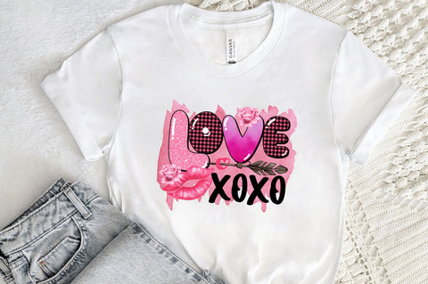 Love xoxo png design Sublimation Regulrcrative 