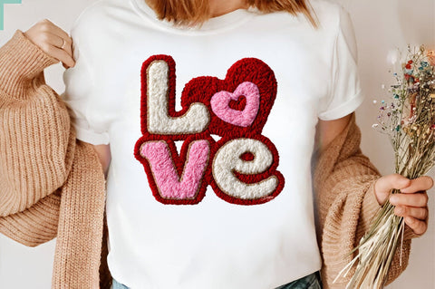 LOVE Yarn Png, Trendy Valentine Design Sublimation SVGArt 