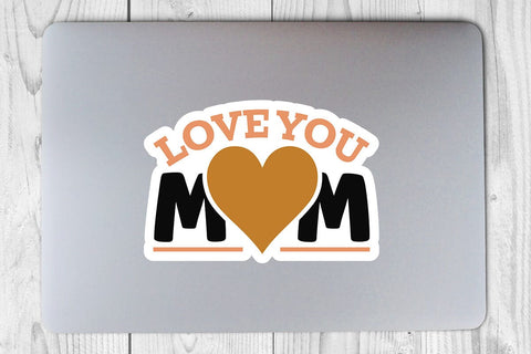 Love you mom SVG Angelina750 