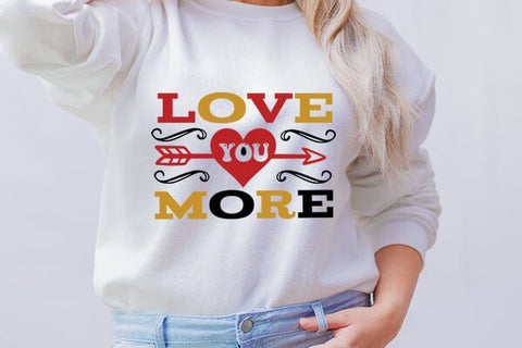 love You more SVG Angelina750 