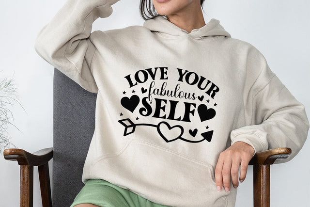 Love Your Fabulous Self SVG Angelina750 