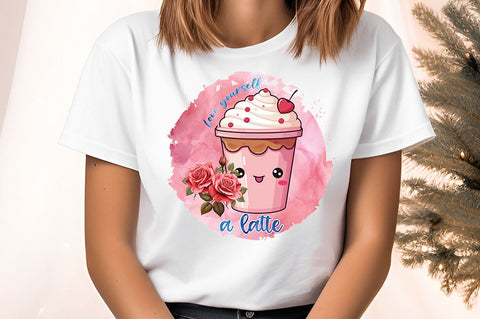Love yourself a latte PNG Design Sublimation Designangry 