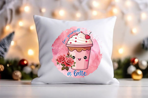 Love yourself a latte PNG Design Sublimation Designangry 