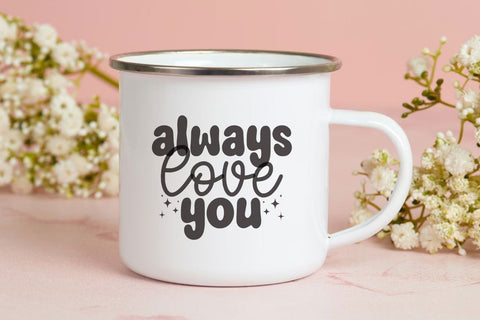 Love Yourself - Cute Valentine Duo Font Font Masyafi Studio 