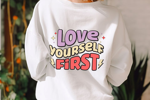 Love yourself first svg Design SVG Regulrcrative 