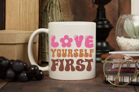 Love yourself First Svg Design SVG Regulrcrative 