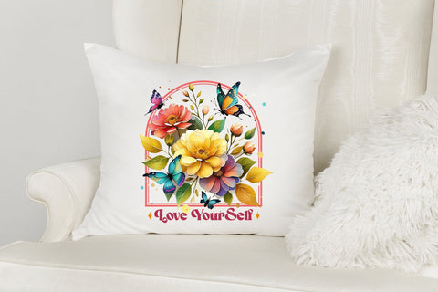 Love Yourself PNG Sublimation Design Sublimation CraftLabSVG 