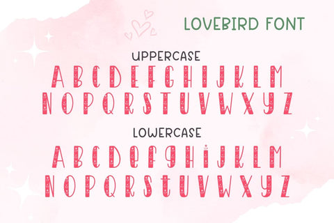 Lovebird - Decorative Font Font AnningArts Design 