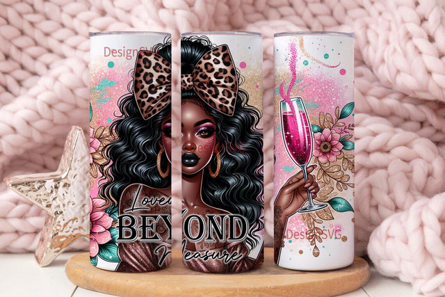 Loved Beyond Measure Tumbler Wrap PNG, Funny Sarcastic Sublimation Design, Inspirational Tumbler PNG, Affirmation Tumbler wrap Sublimation DesignSVG 