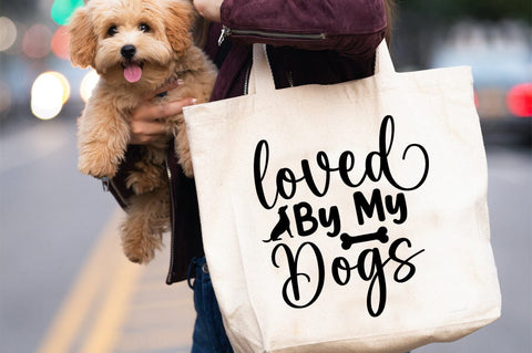 Loved By My Dogs SVG Design SVG Designangry 