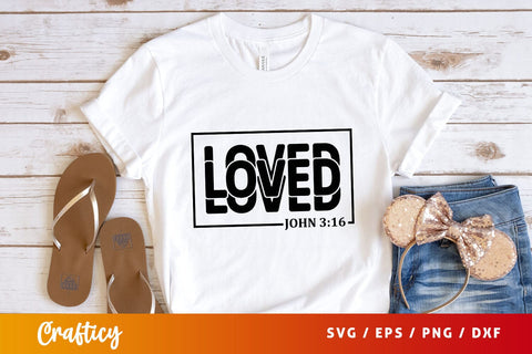 loved john 316 Svg Design SVG Designangry 