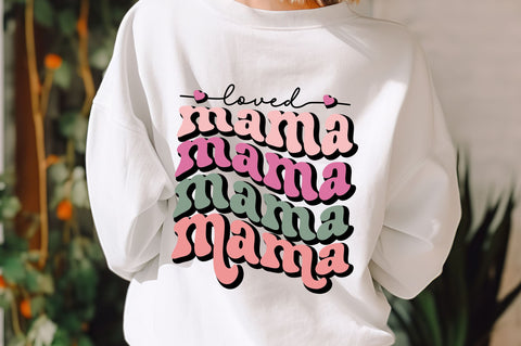 Loved mama svg Design SVG Regulrcrative 