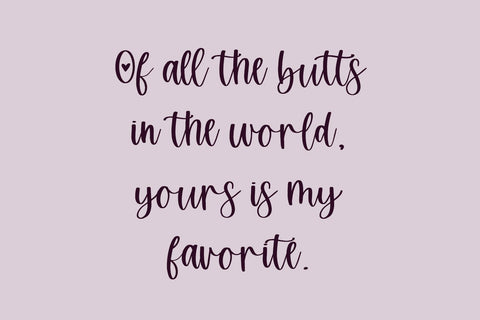 Lovegame Script Font Beck McCormick 