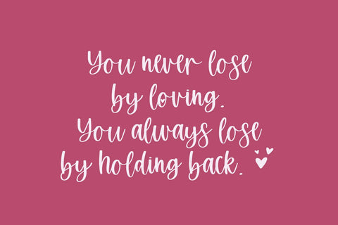 Lovegame Script Font Beck McCormick 