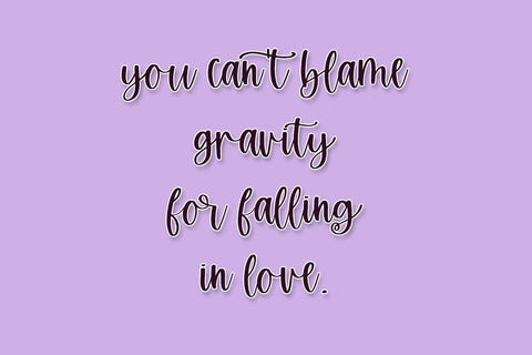 Lovegame Script Font Beck McCormick 