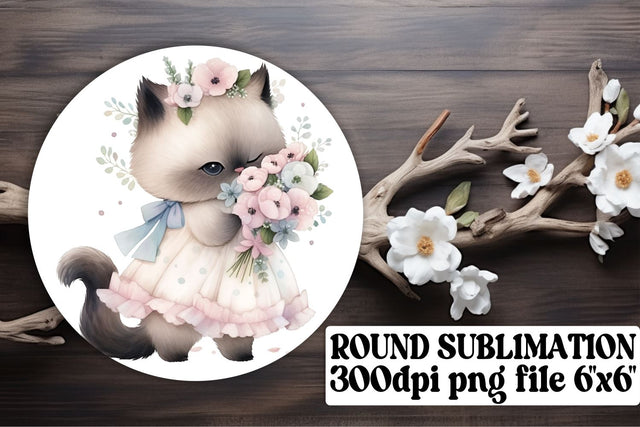 Lovely Cat Keychain Variety for Craft Enthusiasts Sublimation afrosvg 