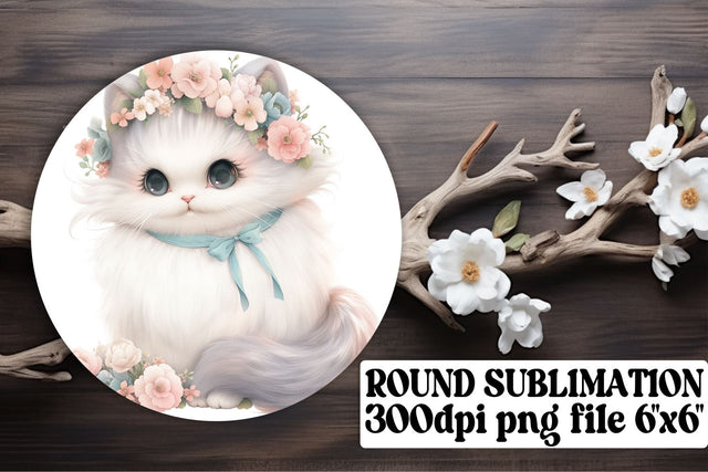 Lovely Cat Keychain Variety for Craft Lovers Sublimation afrosvg 