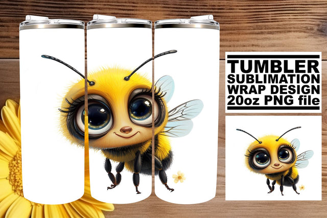 Lovely Critter Sublimation Tumbler Wrap featuring Watercolor Illustrations Sublimation afrosvg 