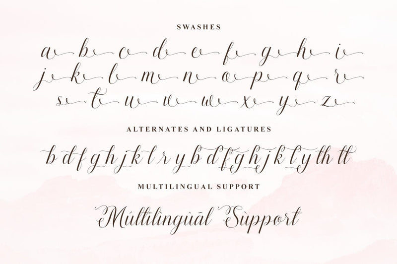 Chic Word Script Lovely Girl - A Chic Script - So Fontsy