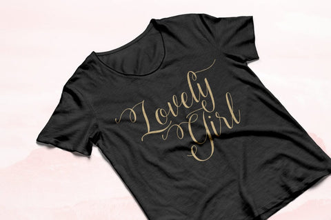Lovely Girl - A Chic Script Font Heinzel Studio 