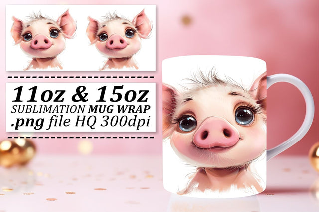 Lovely Little Creatures Mug Design - Sublimation 15oz Sublimation afrosvg 