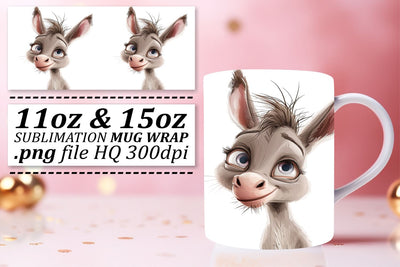 Lovely Little Creatures Mug Design - Sublimation 15oz Sublimation afrosvg 