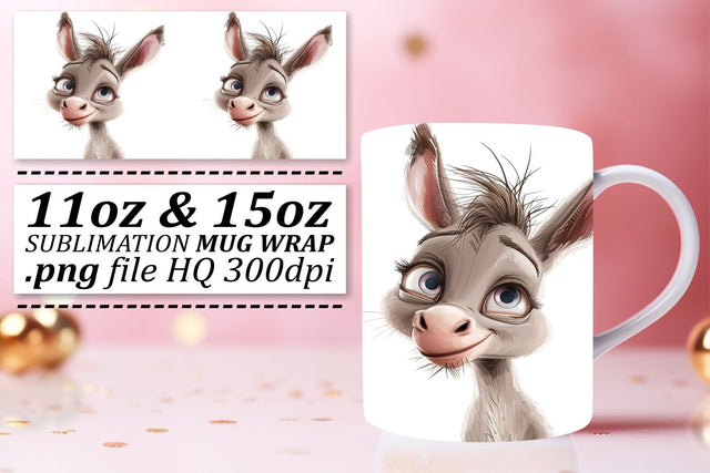 Lovely Little Creatures Mug Design - Sublimation 15oz Sublimation afrosvg 