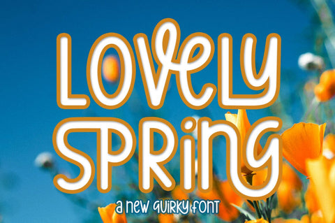 Lovely Spring Font Suza Studio 