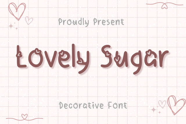 Lovely Sugar Font Aisyah 