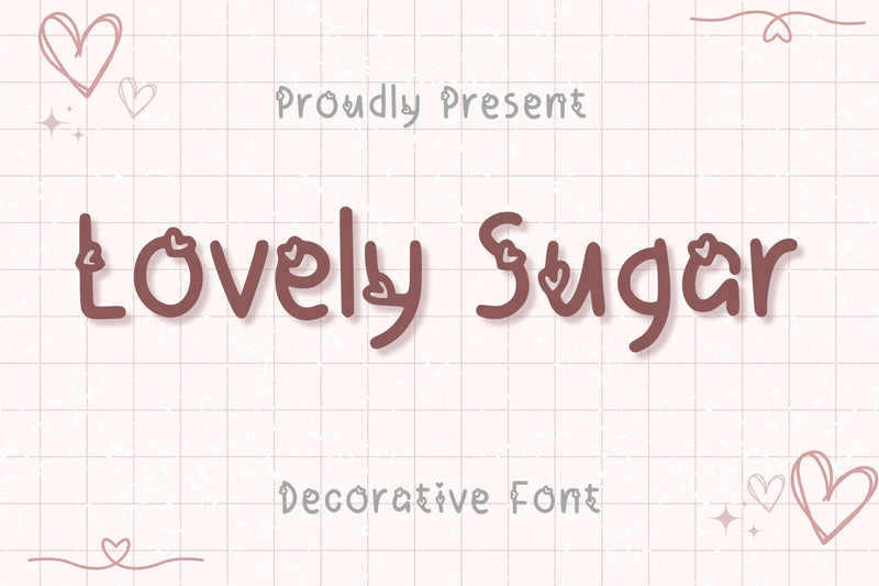 Lovely Sugar Font Aisyah 