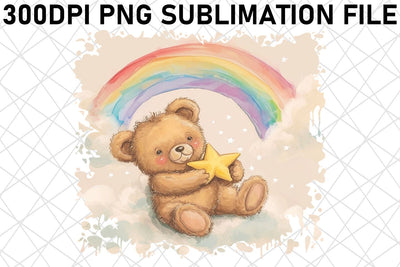 Lovely Teddy Bear Sublimation Graphics Pack for Creative Crafters Sublimation afrosvg 