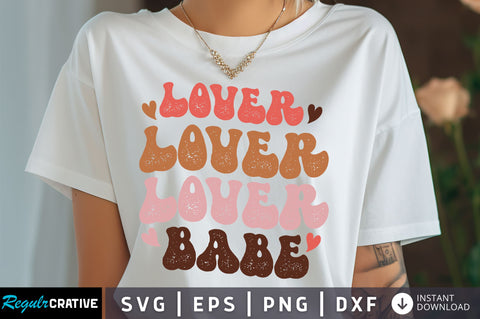 Lover babe Svg Design SVG Regulrcrative 