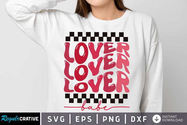 Lover babe SVG Design SVG Regulrcrative 