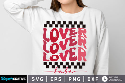 Lover babe SVG Design SVG Regulrcrative 