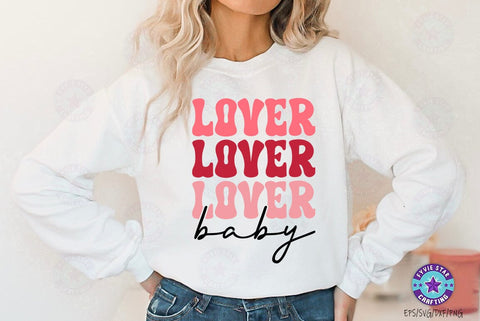 Lover Baby, Valentine's T-shirt, valentine's SVG, Valentine Quote Svg Design SVG FiveStarCrafting 