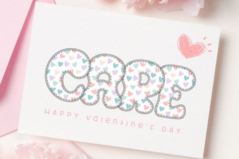 Lover - Color Font Font AnningArts Design 