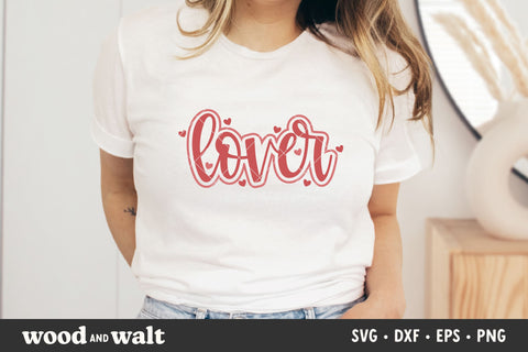 Lover Outline SVG | Valentine's Day Cut File SVG Wood And Walt 