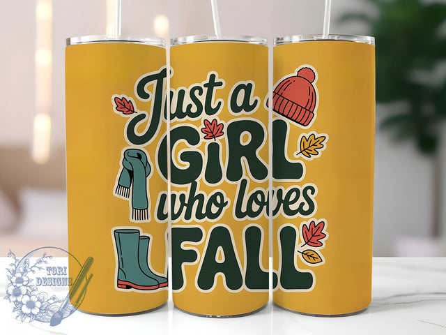 Loves Fall Cozy Autumn Pumpkin Tumbler, Cozy Season Cup Wrap, 20Oz Sublimation, Autumn Pumpkin Drinkware, Fall Lover Mug, Rustic Autumn Wrap, Pumpkin Season Cup Print Sublimation ToriDesigns 