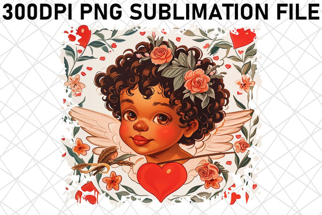 Love's Watercolor Serenade: Valentine's Sublimation Sublimation afrosvg 