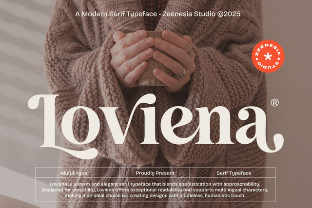 Loviena Font Zeenesia Std 