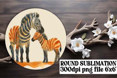 Loving Family Embrace Sublimation Range - Round, Keychain, Car Coaster Sublimation afrosvg 