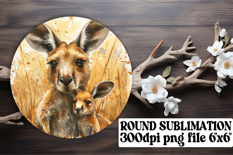 Loving Family Sublimation Collection - Round, Circle, Keychain, Coaster Sublimation afrosvg 