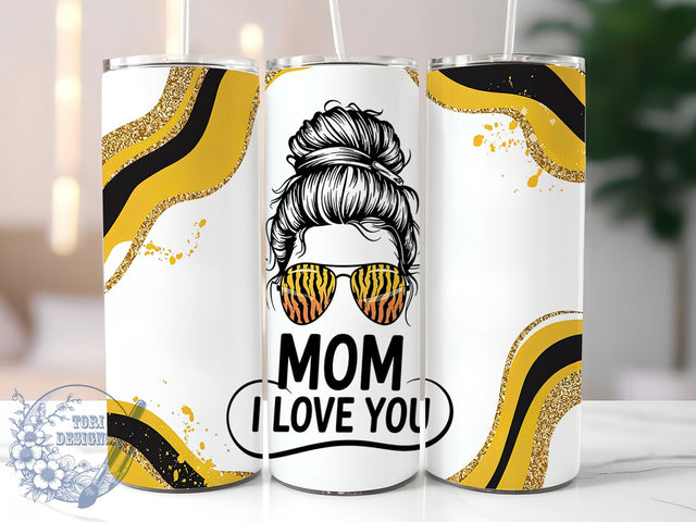 Loving Messy Bun Mother's Day Tumbler, Mom Bun Tumbler Wrap, 20oz Sublimation PNG, Mother’s Day Gift Tumbler, Cute Momlife Design, Messy Bun Mom Wrap, Loving Mom Quote Tumbler Sublimation ToriDesigns 