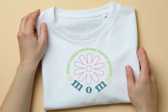 Loving strong important worthy beautiful mom SVG Angelina750 