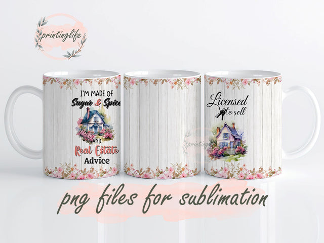 lower Floral Housing Cute Coffee Breath Dragonfly Mug Wrap Design, Instant Digital Design Download Mug Wrap Design, Mug Design PNG Sublimation PrintingLife 