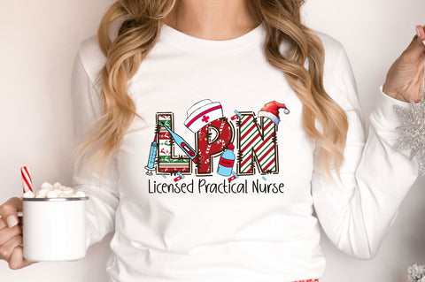 LPN licensed practical nurse png design Sublimation Regulrcrative 