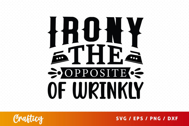 Lrony the opposite of wrinkly SVG Design SVG Designangry 