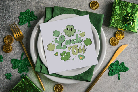 Luck off - St. Patrick's Day Sublimation Sublimation CraftLabSVG 
