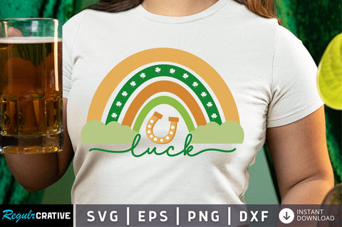 Luck Svg Design Sublimation Regulrcrative 