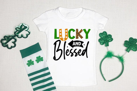 Lucky and blessed SVG Design SVG Designangry 